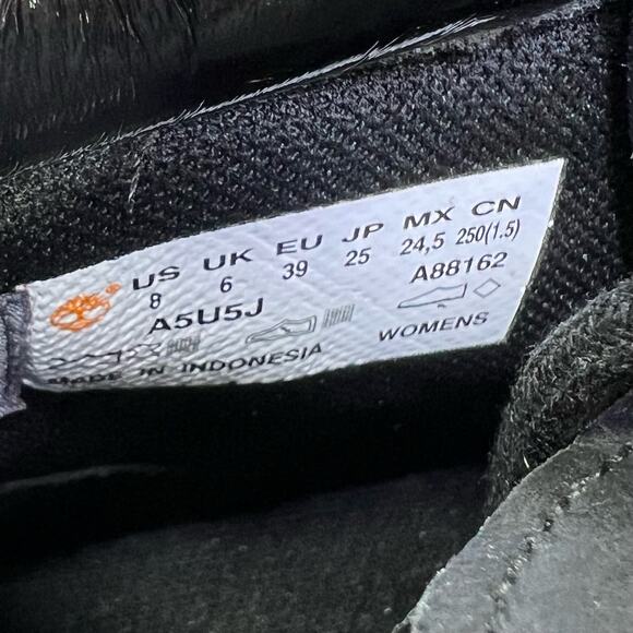 Timberland Stone Street Leather Combat & Lace-Up Boots Shoes Women Size 8 New - Picture 7 of 7